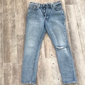 Levi’s 501 Selvedge skinny jeans